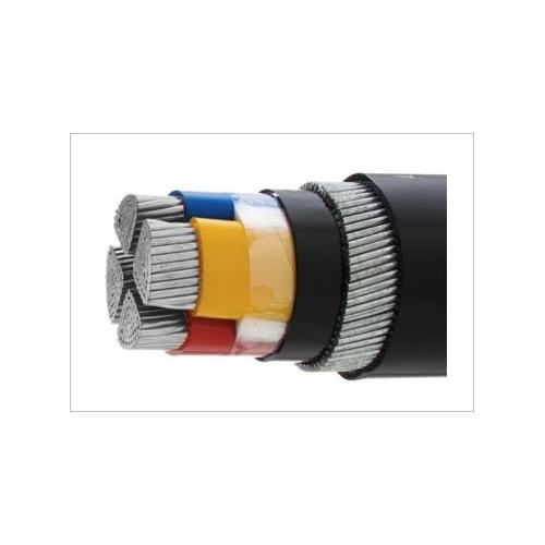 KEI Aluminium 25 Sqmm Armoured 4 Core Cable, A2XWY